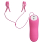 Preview: Nippelklemmen Mit Vibration Und Strom - Fuchsia