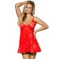 Preview: Babydoll - Floral Laces Rot L/XL | Subblime