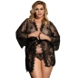 Preview: Lace Peignoir Flared S/Leeves | Subblime