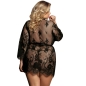 Preview: Lace Peignoir Flared S/Leeves | Subblime
