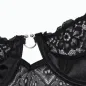 Preview: Corset Und Gürtel Schwarz S/M. – Subblime
