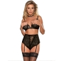 Preview: Bra Und Strapsgürtel Panties Set S/M | Subblime