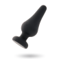 Preview: Silikon Analplug Pipo S Schwarz 9,8cm | Intense