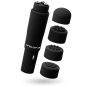 Preview: Kurt Taschenvibrator Schwarz | Glossy