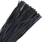 Preview: Black Leather Bondage Whip 42cm – Darkness