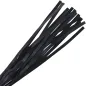 Preview: Schwarze Bondage Peitschee 45cm – Darkness