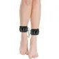 Preview: Adjustable Black Leather Handcuffs – Darkness