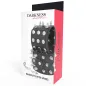 Preview: Skulls And Bones Schwarze Handschellen Mit Spikes – Darkness