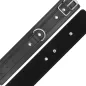 Preview: Black handcuffs with double reinforcement strap – Darkness
