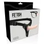 Preview: Harness Fleischfarbenes Silikon G-Spot 12,5cm – Fetish Submissive