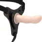 Preview: Harness Fleischfarbenes Silikon G-Spot 12,5cm – Fetish Submissive