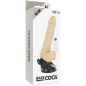Preview: Realistischer Vibrator Mit Hoden Natürlich 19,5cm | Basecock