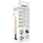 Preview: Realistischer Vibrator Mit Hoden Natürlich 19,5cm | Basecock