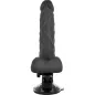 Preview: Beweglicher Vibrator Mit Fernbedienung Schwarz 21cm | Basecock