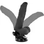 Preview: Beweglicher Vibrator Mit Fernbedienung Schwarz 21cm | Basecock