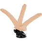 Preview: Natürlicher Beweglicher Vibrator Mit Fernbedienung 18,5cm | Basecock