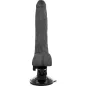 Preview: Beweglicher Vibrator Mit Fernbedienung Schwarz 18,5cm | Basecock