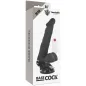 Preview: Beweglicher Vibrator Mit Fernbedienung Schwarz 20cm | Basecock