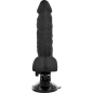 Preview: Beweglicher Vibrator Mit Fernbedienung Schwarz 20cm | Basecock