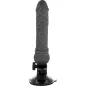 Preview: Realistischer Vibrator Schwarz 19,5cm | Basecock