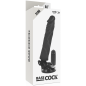 Preview: Realistischer Vibrator Mit Fernbedienung Schwarz 21cm | Basecock