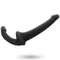 Preview: Harnessdildo Ohne Natürliche Befestigung Schwarz – Addicted Toys