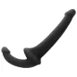 Preview: Harnessdildo Ohne Natürliche Befestigung Schwarz – Addicted Toys