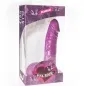 Preview: Eban Realistischer Dildo Purple 19cm – Pink Room