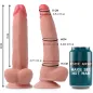 Preview: Dual Density Leopard Dildo 23cm – Rockarmy