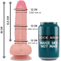 Preview: Premium Liquid Silikon Mustang Dildo 18cm | Rockarmy