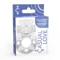 Preview: C26 Transparenter Häschen Vibratorring – Casual Love