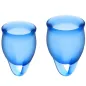 Preview: Menstruations Cup Dark Blue 15 + 20ml – Satisfyer