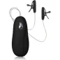 Preview: Black device with two clamps and cables, possibly an electronic accessory or gadget.