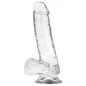 Preview: Realistischer Dildo Clear 18.5 X 3.8cm – Xray