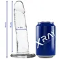 Preview: Clear Dildo Transparent 18 X 4cm – Xray