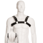 Preview: Bulldog Harness Schwarz | Leatherbody