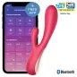 Preview: Mono Flex Vibrator Rot Mit App | Satisfyer