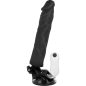 Preview: Realistischer Vibrator Schwarz 21cm | Basecock