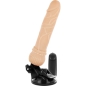 Preview: Realistischer Vibrator Natural 19,5cm | Basecock