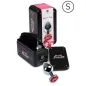 Preview: Anal Plug Aluminium Fuchsia 7cm – Secretplay