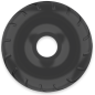 Preview: Super Flexibler Und Widerstandsfähiger Penisring 5cm Pr08 Schwarz | Powering