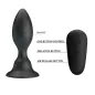 Preview: Analplug Mit Vibration Schwarz – Mr Play