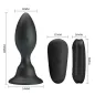 Preview: Analplug Mit Vibration Schwarz – Mr Play