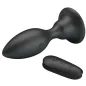 Preview: Analplug Mit Vibration Schwarz – Mr Play