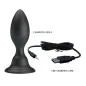Preview: Analplug Mit Vibration Schwarz – Mr Play