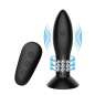 Preview: Plug Mit Schwarzen Rotierenden Perlen | Mr Play