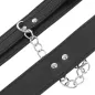 Preview: Handschellen Aus Schwarzem Strukturiertem Leder – Darkness