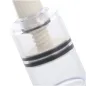Preview: Transparenter Nippelsauger 5cm Durchmesser – Darkness