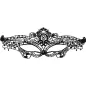 Preview: Fine Black Lace Mask – Coquette Chic Desire
