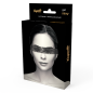 Preview: Schwarze Spitzenmaske Mit Band | Coquette Chic Desire